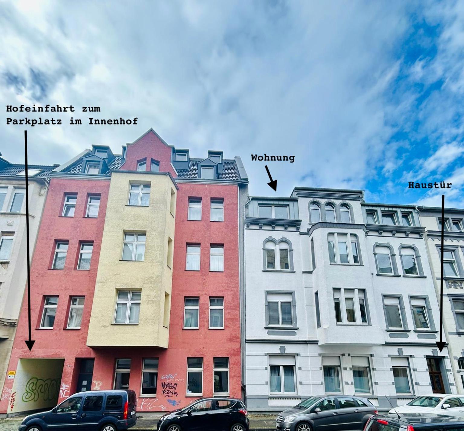 Feelslikehome - Urbane Altbauwohnung Mit Dachterasse& Parkplatz Μπόχουμ Εξωτερικό φωτογραφία